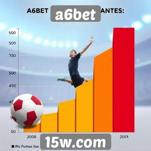 Dados sobre o crescimento da base de jogadores do A6bet